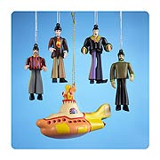 Beatles Yellow Submarine Gift Box 5-Pack Ornaments